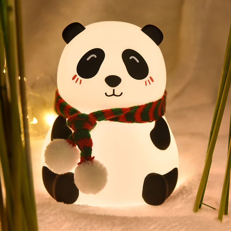 Bedroom Lighting Decor Ideas - Cute Cartoon Pandas with Big Eyes