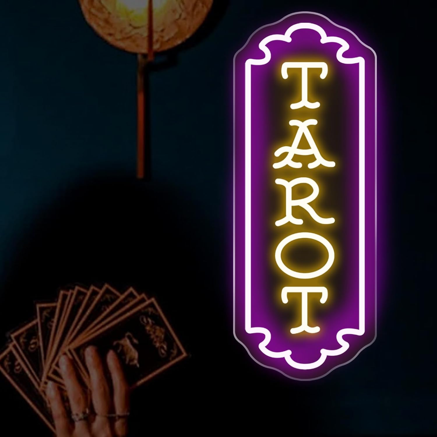 Lighting Decor For Bedroom - Tarot Neon Sign USB Powered Mystical