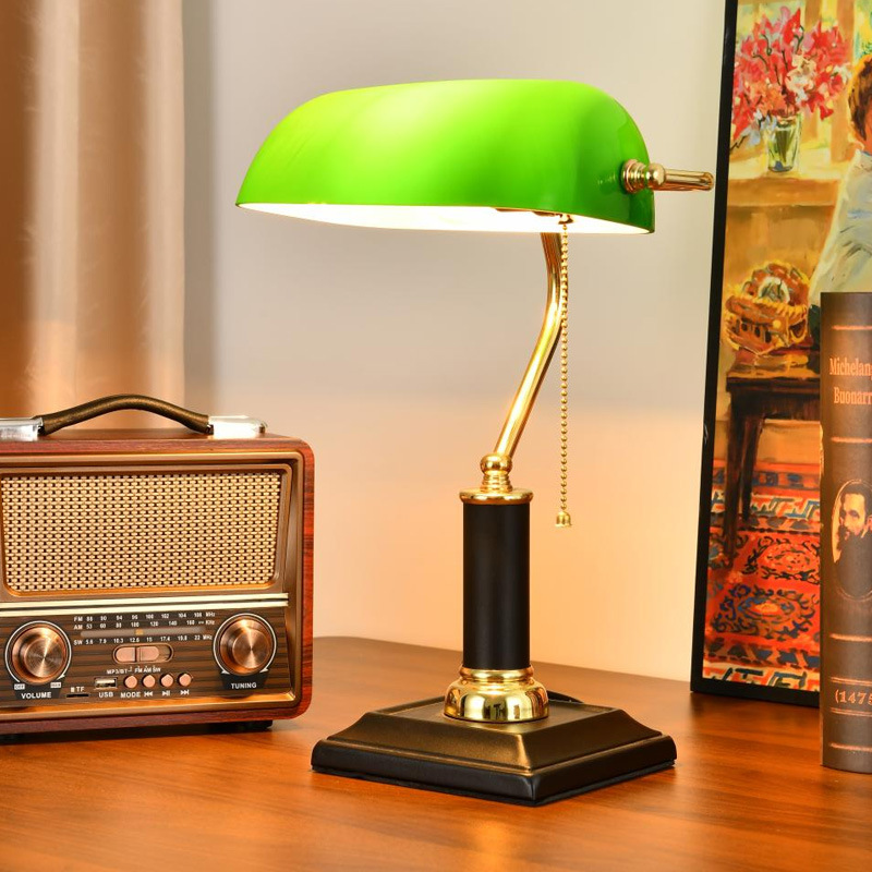 Office Lighting Decor - Vintage Republican Shanghai American Retro Solid