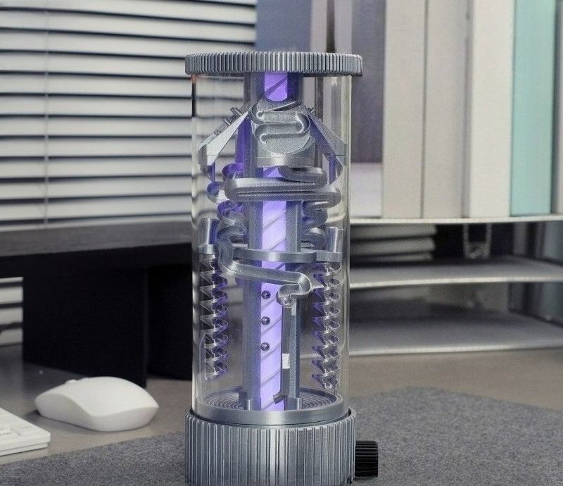 Office Lighting Decor - Stress Relief Rotating Steel Bead Desk
