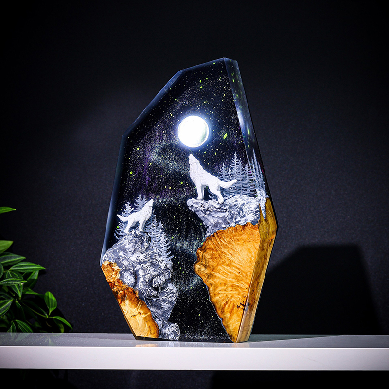 Lighting Decoration For Wedding - Nature Animals Figure Organism Resin Table