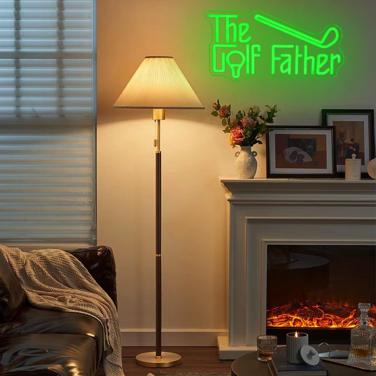 The Golf Father Neon Sign USB  - огляд і ціна Office Lighting Decor