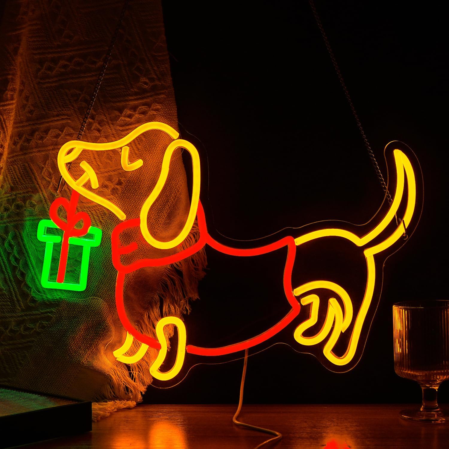USB Dimmable Dachshund Neon Si - огляд і ціна Bedroom Lighting Decor Ideas