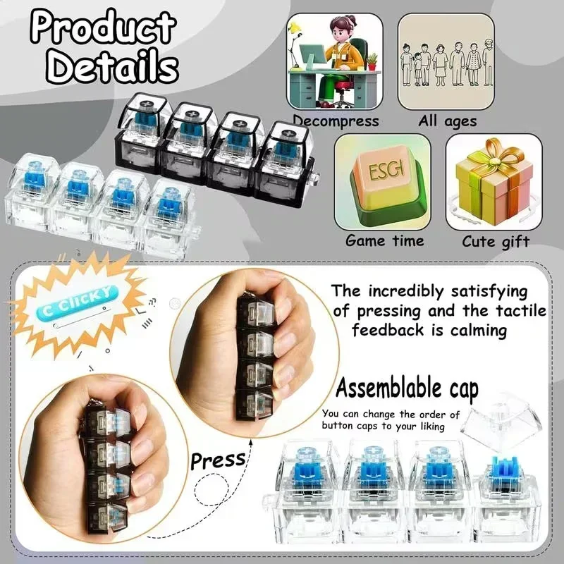 LED Light-Up Keychain Keyboard - огляд і ціна Office Lighting Decor