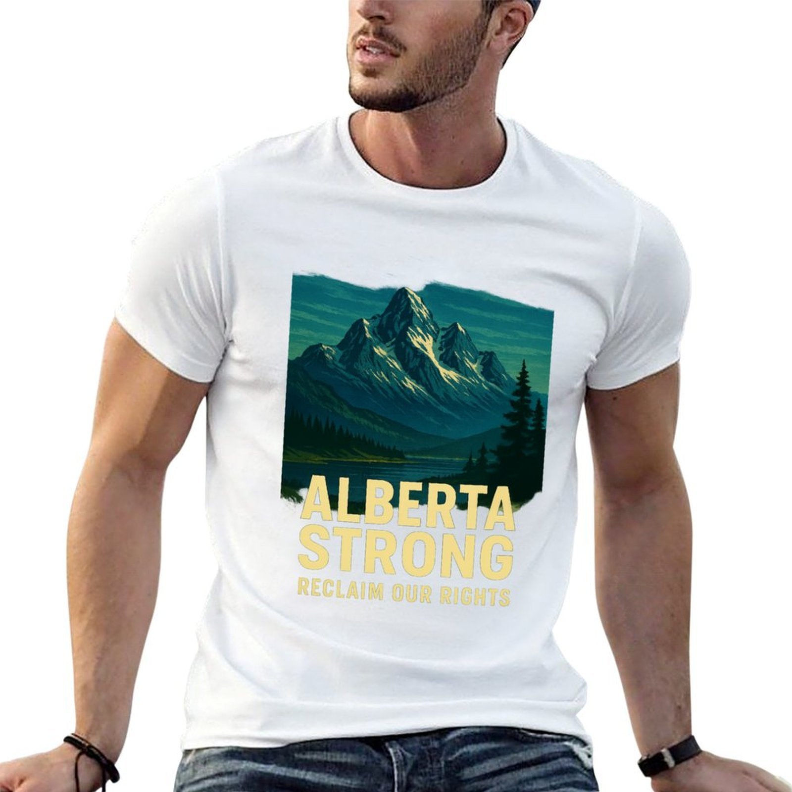 Alberta Strong T-Shirt Casual  - огляд і ціна Alberta Lighting & Decor Reviews