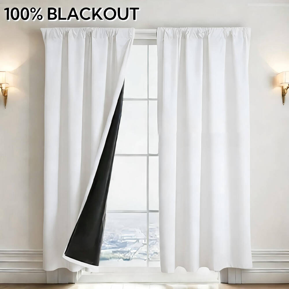 1pc 100% Blackout Curtain with - огляд і ціна Office Lighting Decor