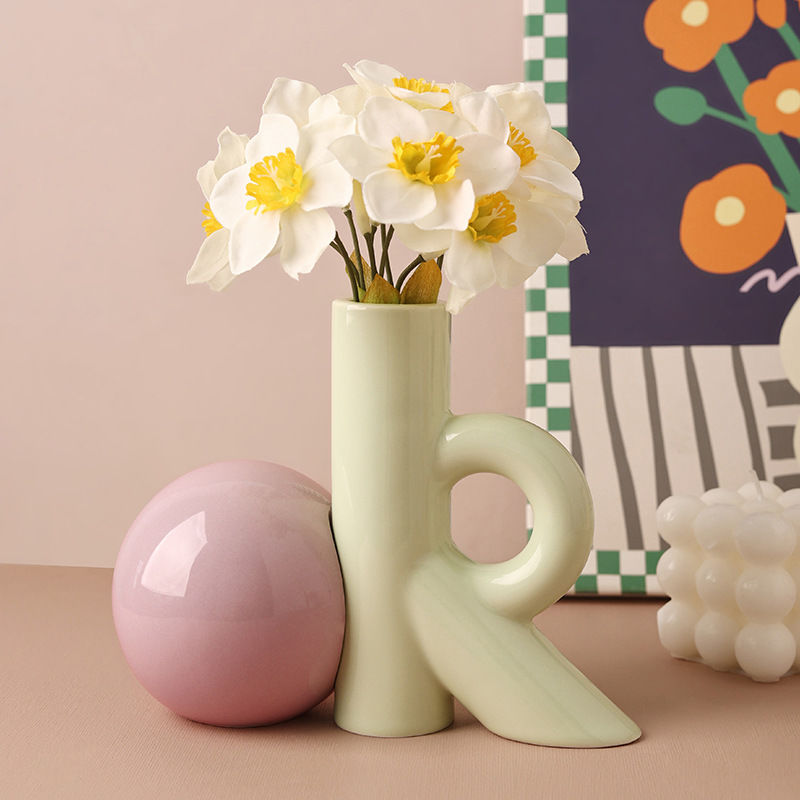 4Colors OK-Shaped Ceramic Vase - огляд і ціна Ok Lighting Decor