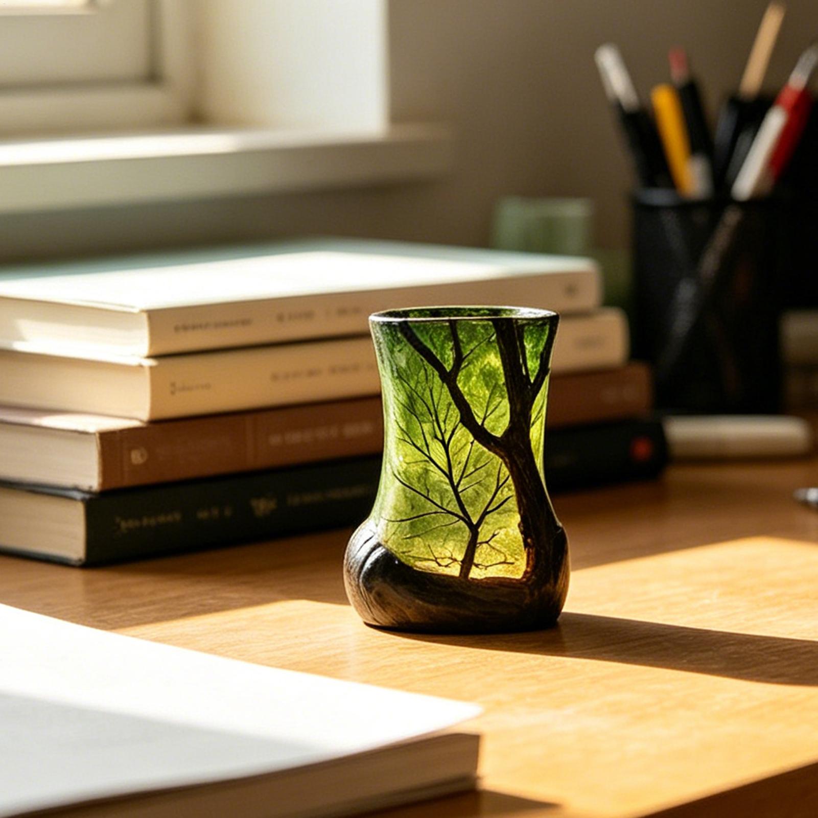 Bedside Table Lamp Forest Nigh - огляд і ціна Office Lighting Decor
