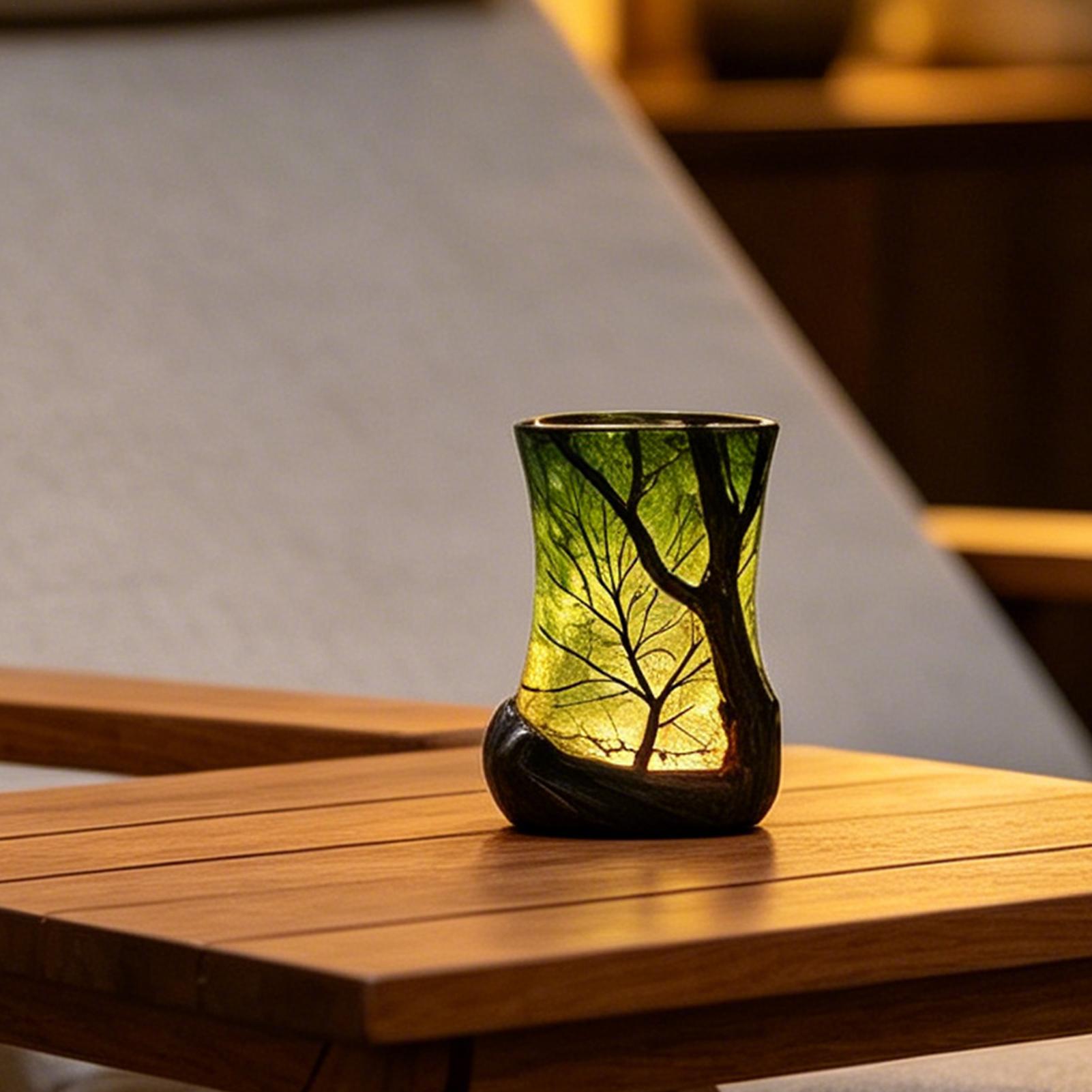 Bedside Table Lamp Forest Nigh - огляд і ціна Office Lighting Decor