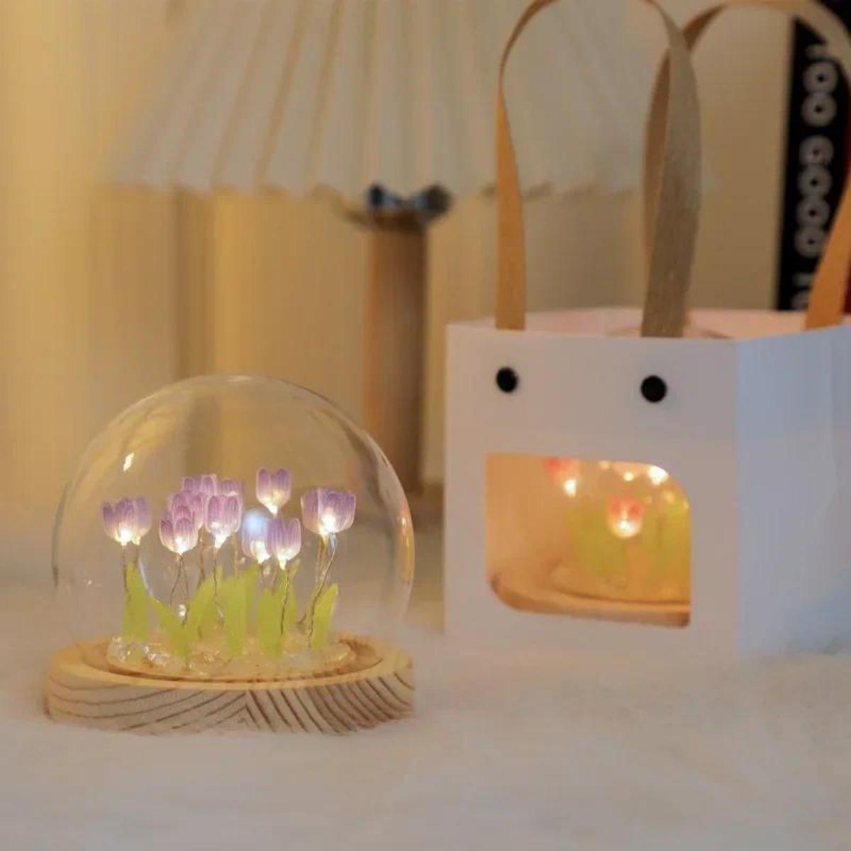 1 PC Handmade Tulip Night Ligh - огляд і ціна Bedroom Lighting Decor Ideas