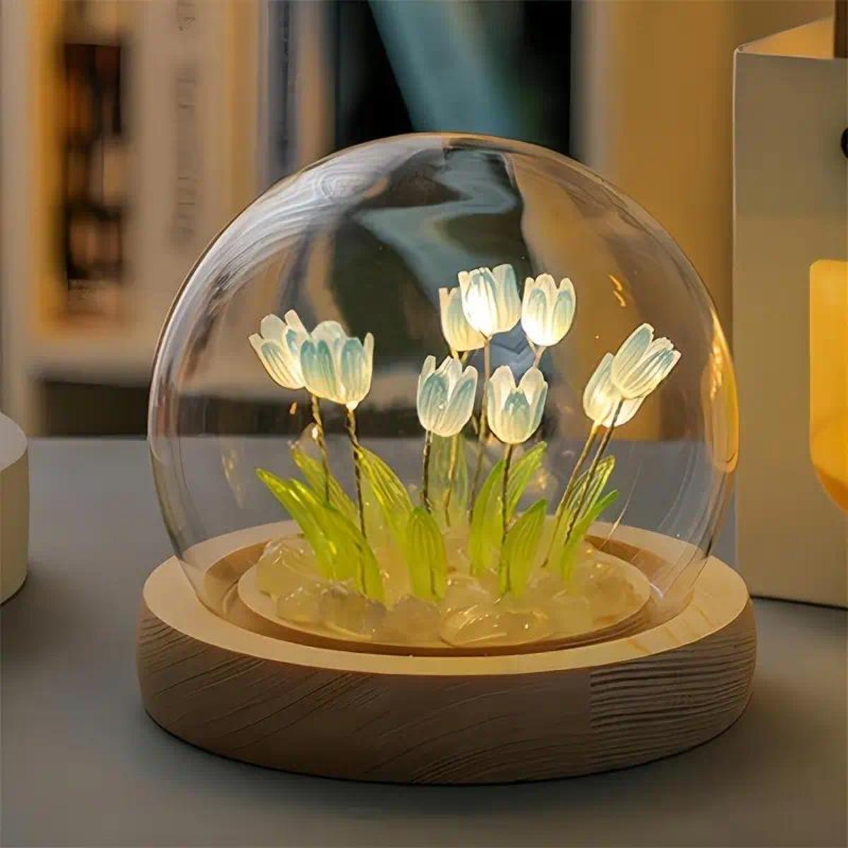 1 PC Handmade Tulip Night Ligh - огляд і ціна Bedroom Lighting Decor Ideas