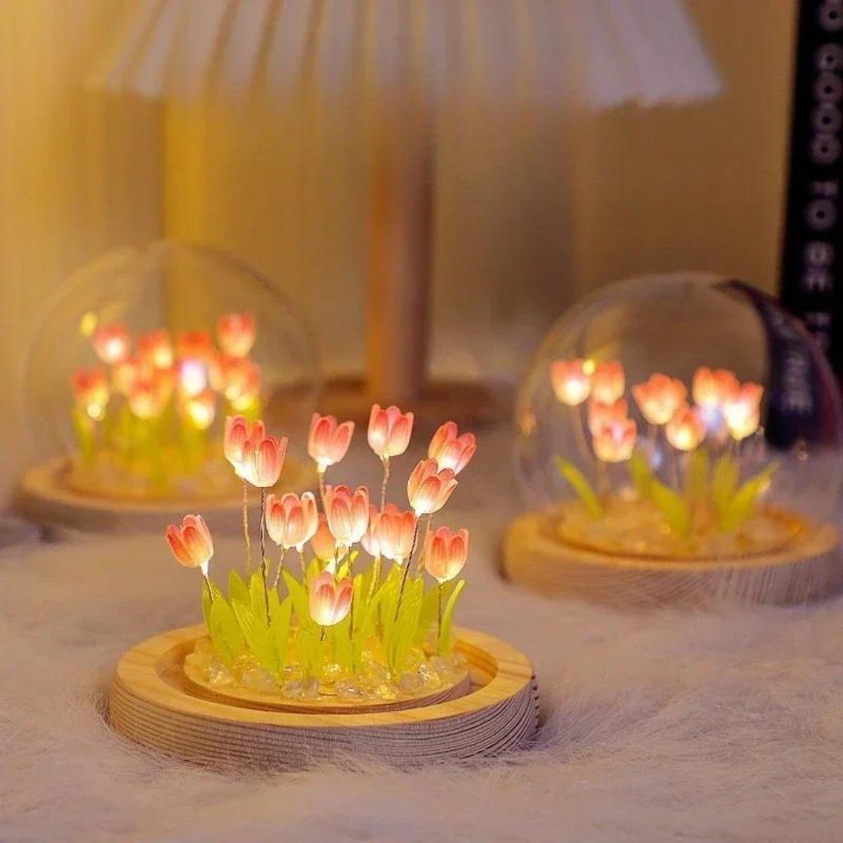1 PC Handmade Tulip Night Ligh - огляд і ціна Bedroom Lighting Decor Ideas