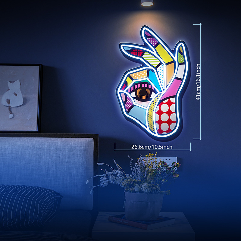 OK Neon Sign USB Powered LED N - огляд і ціна Ok Lighting Decor
