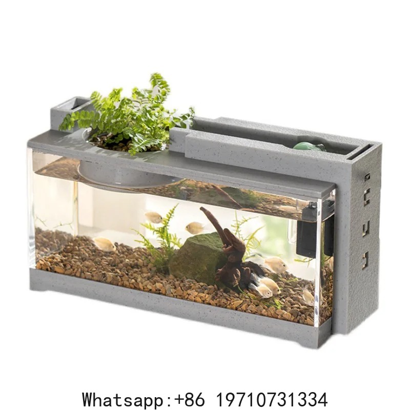 Aquarium Fish Tank Kit Built-i - огляд і ціна Office Lighting Decor