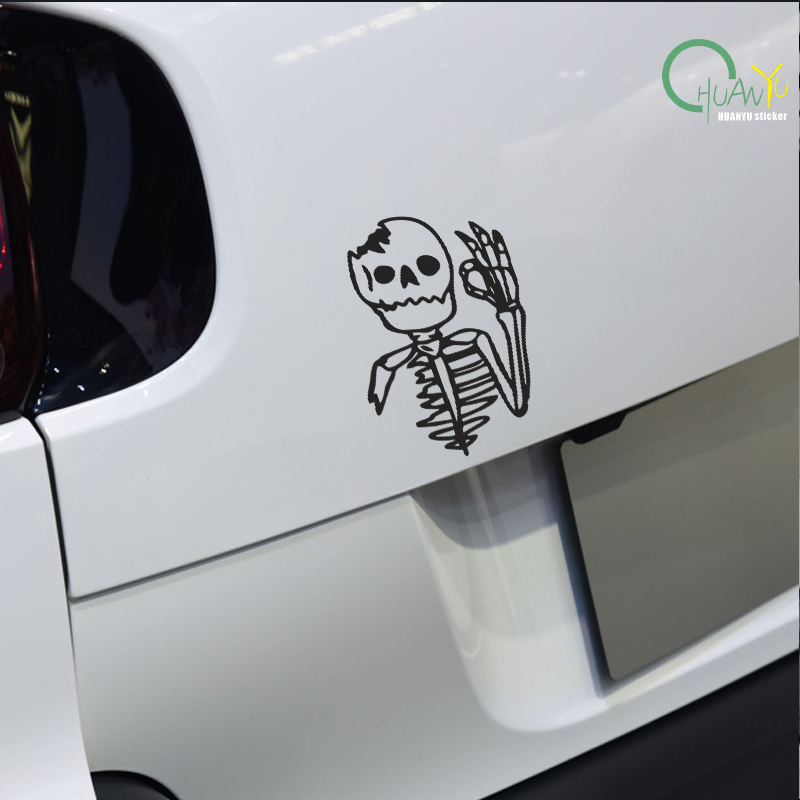 Funny OK Skull Car Sticker Bod - огляд і ціна Ok Lighting Decor