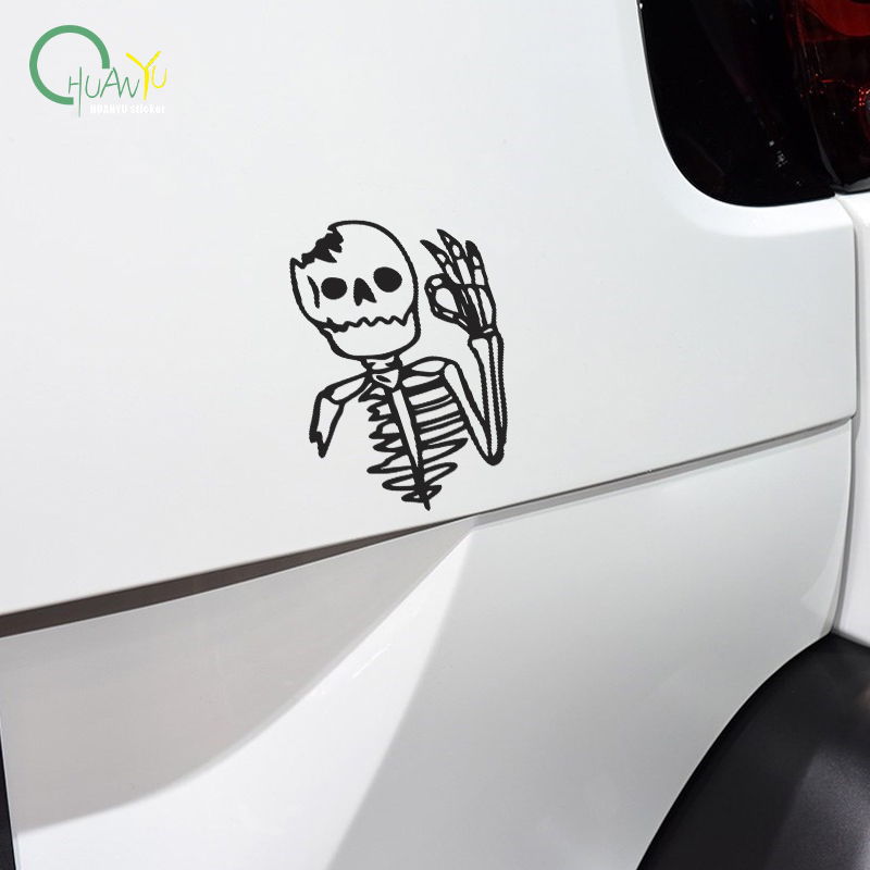 Funny OK Skull Car Sticker Bod - огляд і ціна Ok Lighting Decor