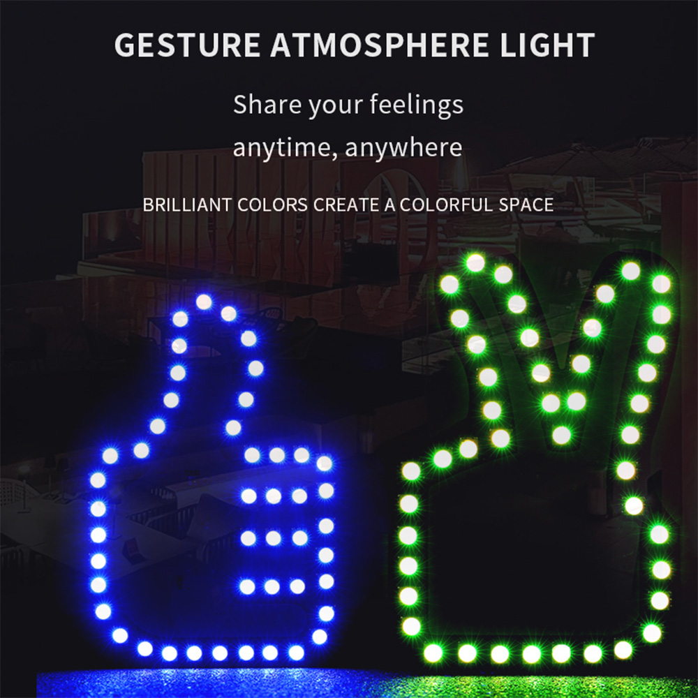 Car LED Illuminated Gesture Li - огляд і ціна Ok Lighting Decor