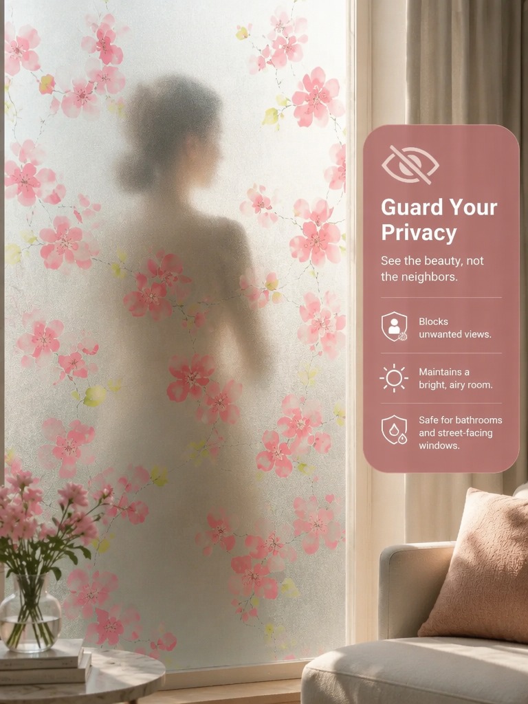Frosted Privacy Window Film Tr - огляд і ціна Office Lighting Decor