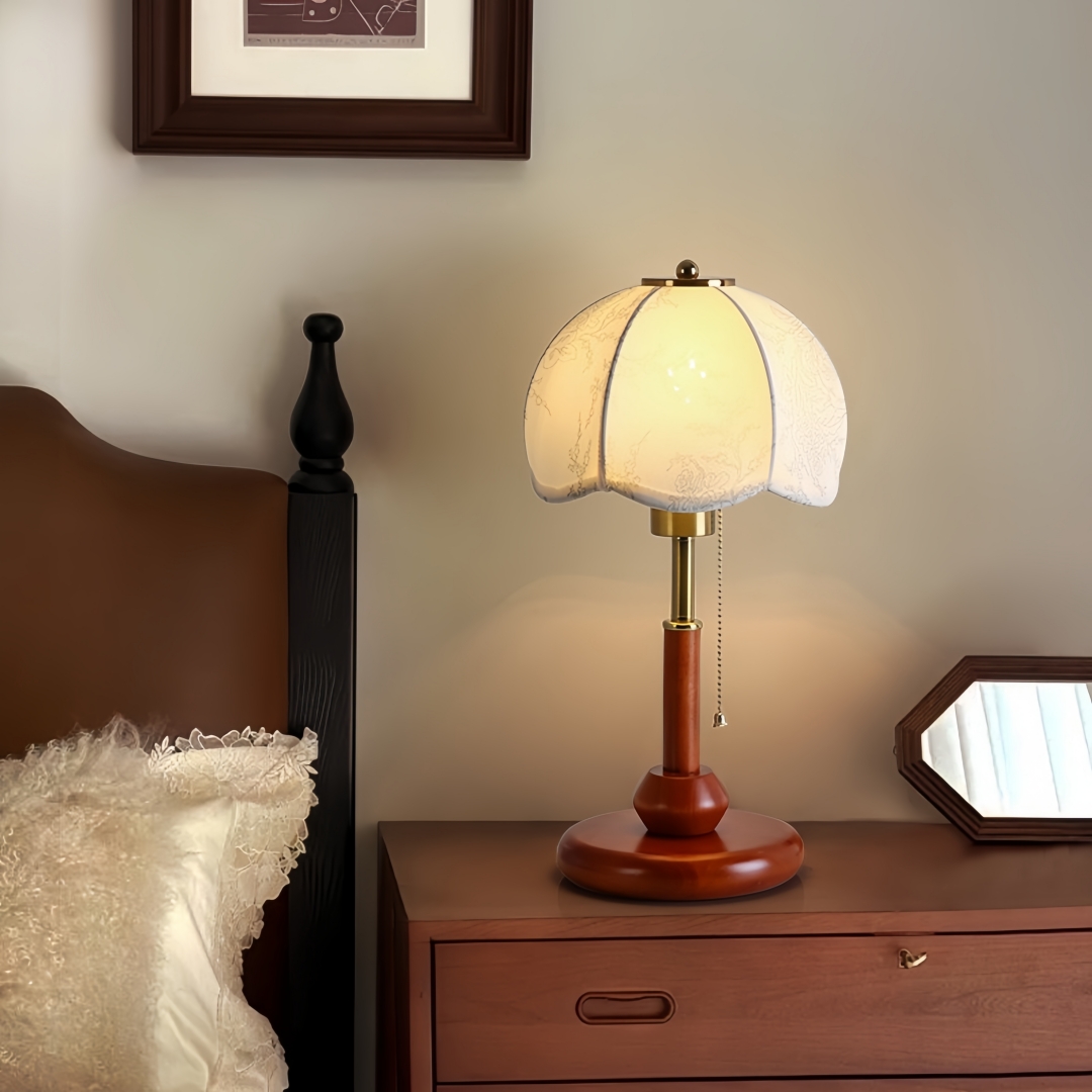 Vintage Scalloped Dome Table L - огляд і ціна Lighting Decor For Bedroom