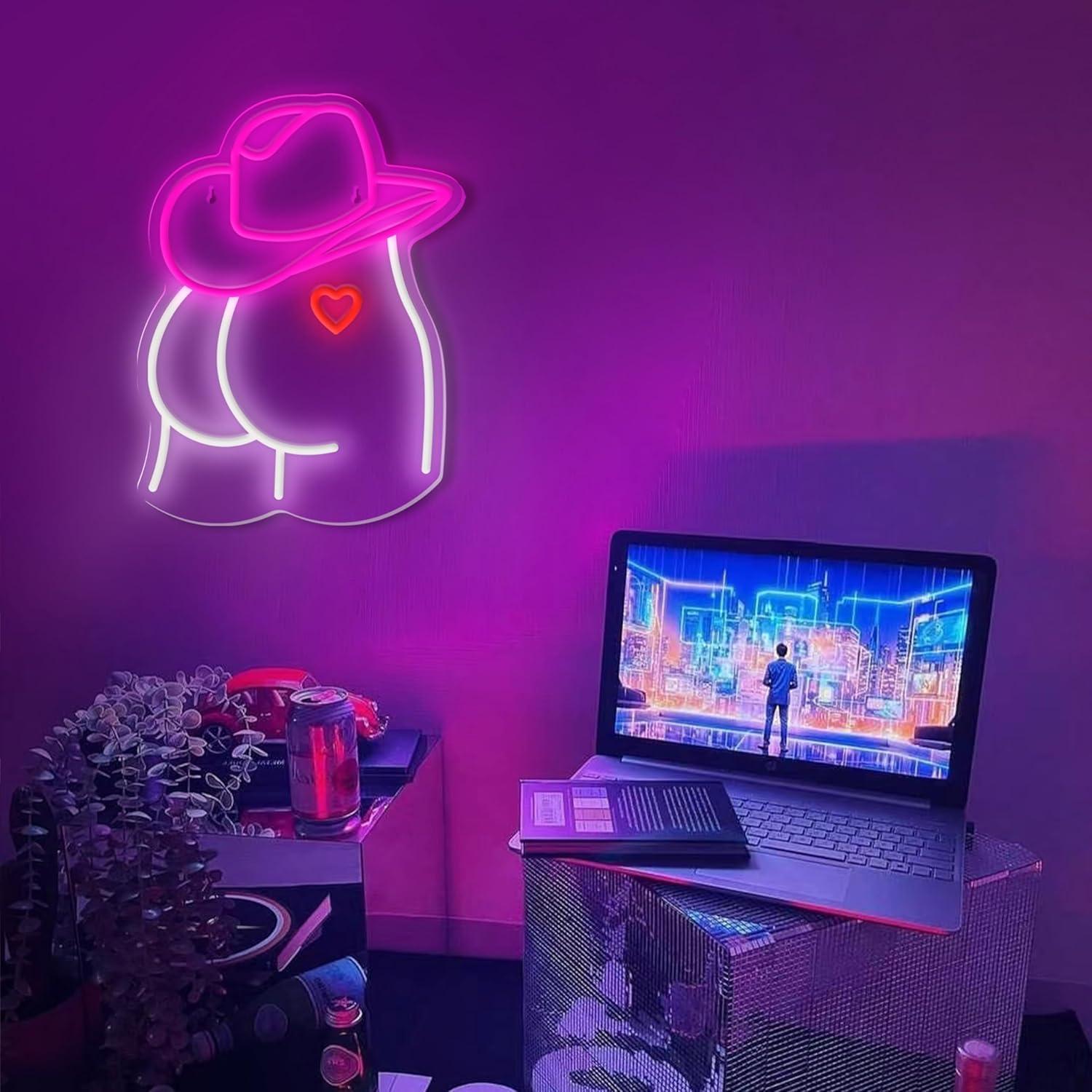 Cowgirl Neon Sign Dimmable LED - огляд і ціна Lighting Decoration For Wedding