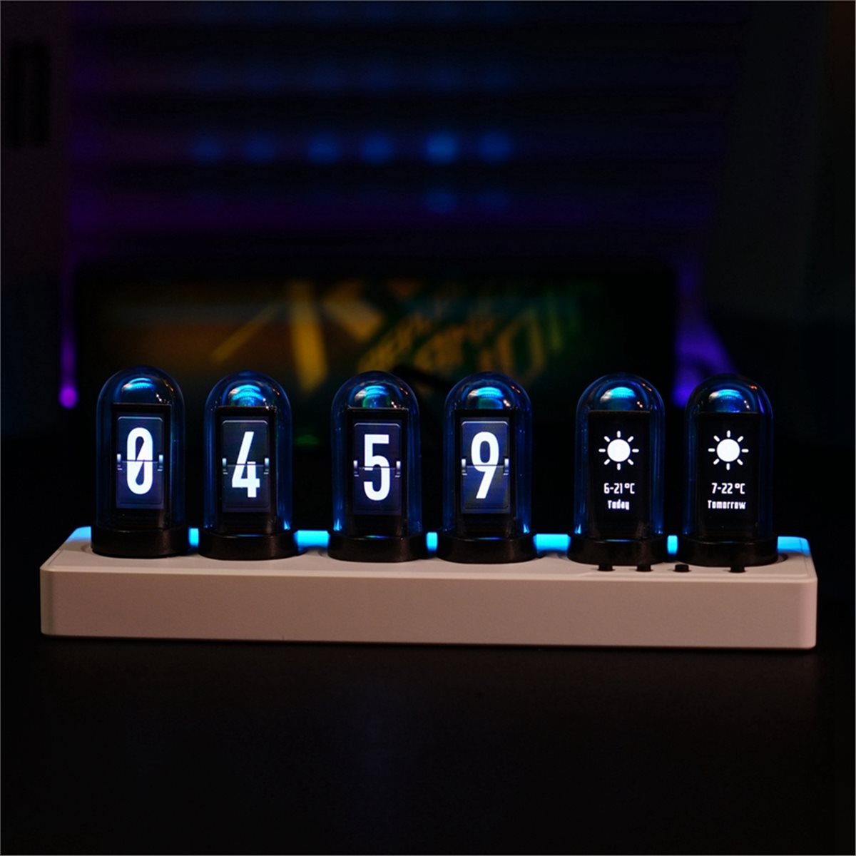 A73T WiFi Control IPS Clock wi - огляд і ціна Bedroom Lighting Decor Ideas