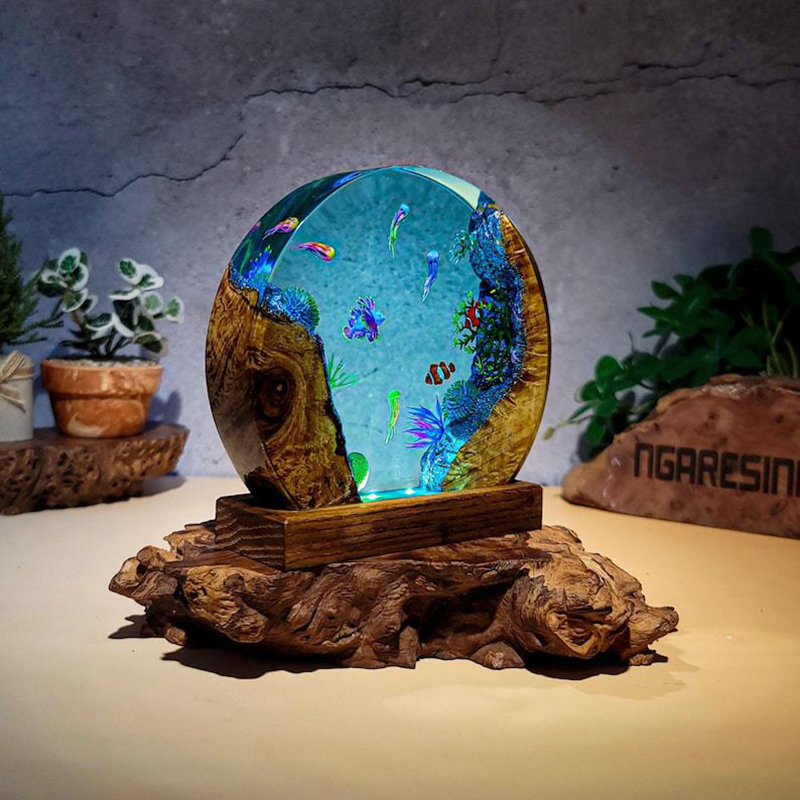 Ocean Aquarium Organism Resin  - огляд і ціна Lighting Decoration For Wedding