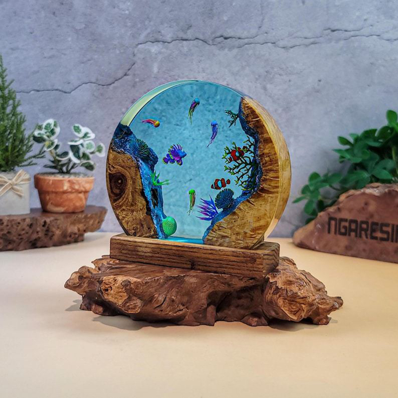 Ocean Aquarium Organism Resin  - огляд і ціна Lighting Decoration For Wedding