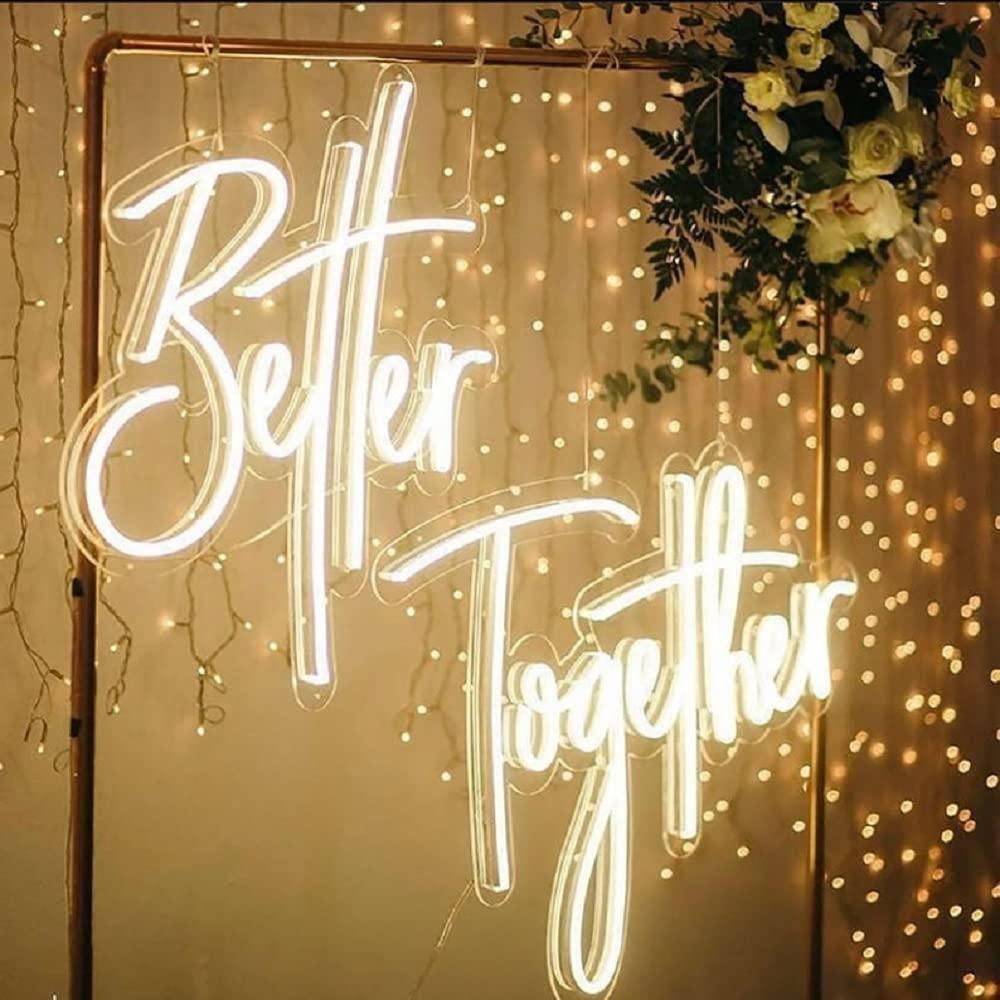 Better Together Neon Sign USB  - огляд і ціна Lighting Decoration For Wedding