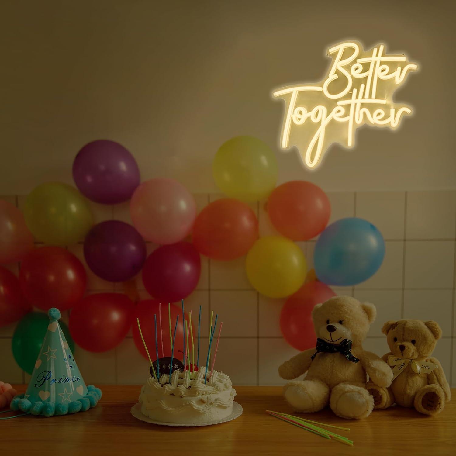Better Together Neon Sign USB  - огляд і ціна Lighting Decoration For Wedding