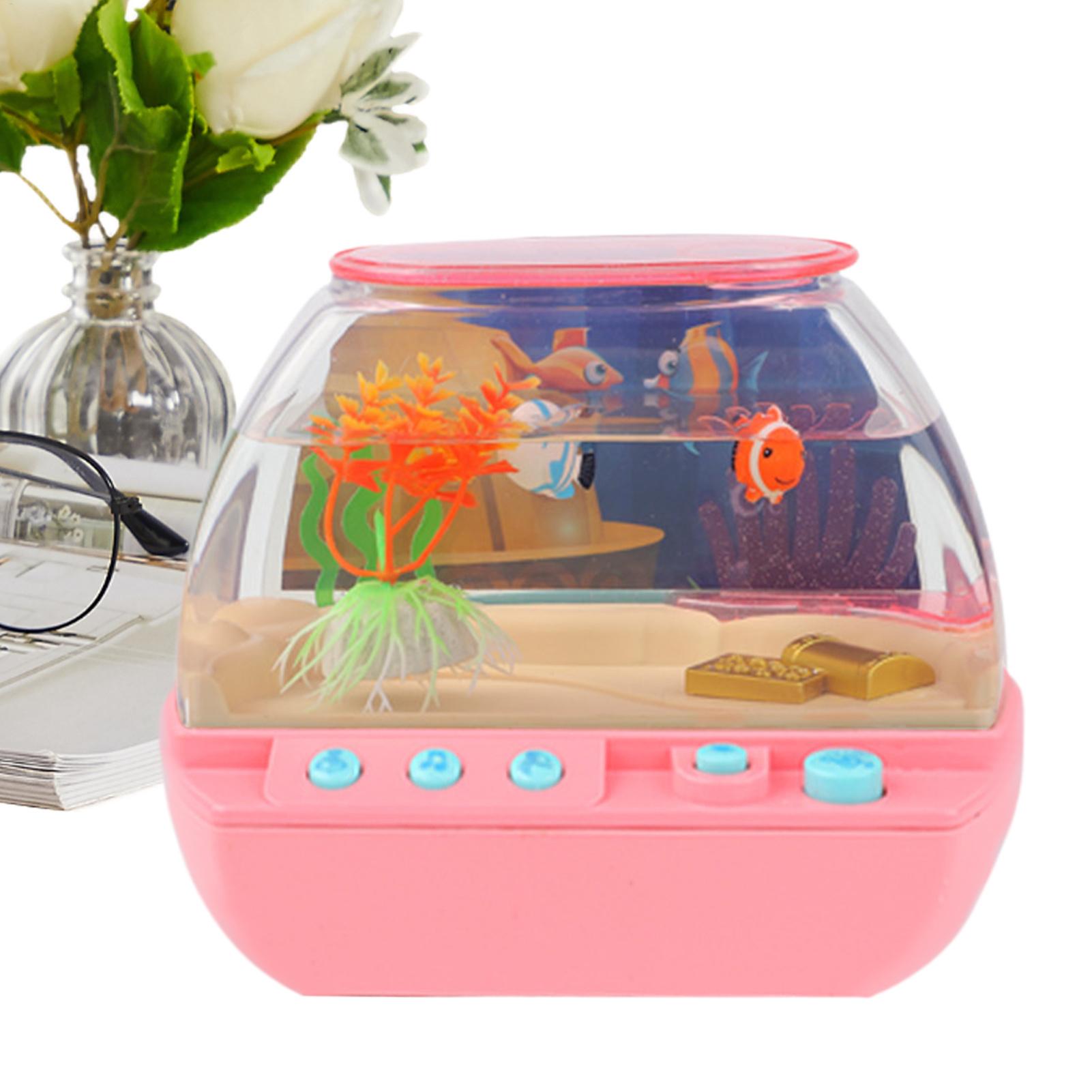 Toy Fish Tank Home Decoration  - огляд і ціна Lighting Decor For Bedroom