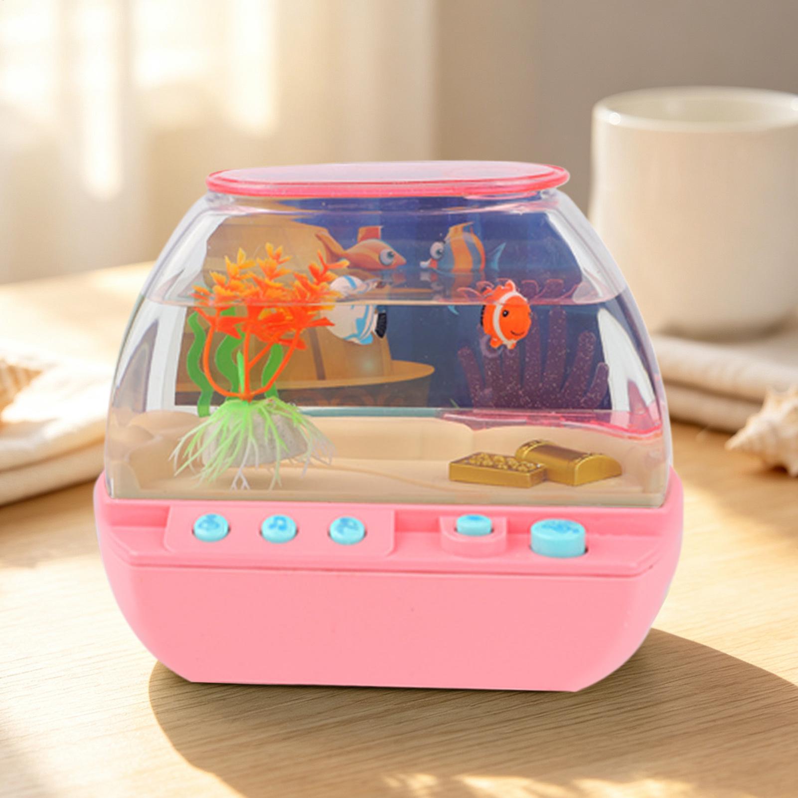 Toy Fish Tank Home Decoration  - огляд і ціна Lighting Decor For Bedroom