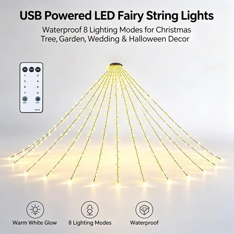 Waterproof USB LED String Ligh - огляд і ціна Lighting Decoration For Wedding