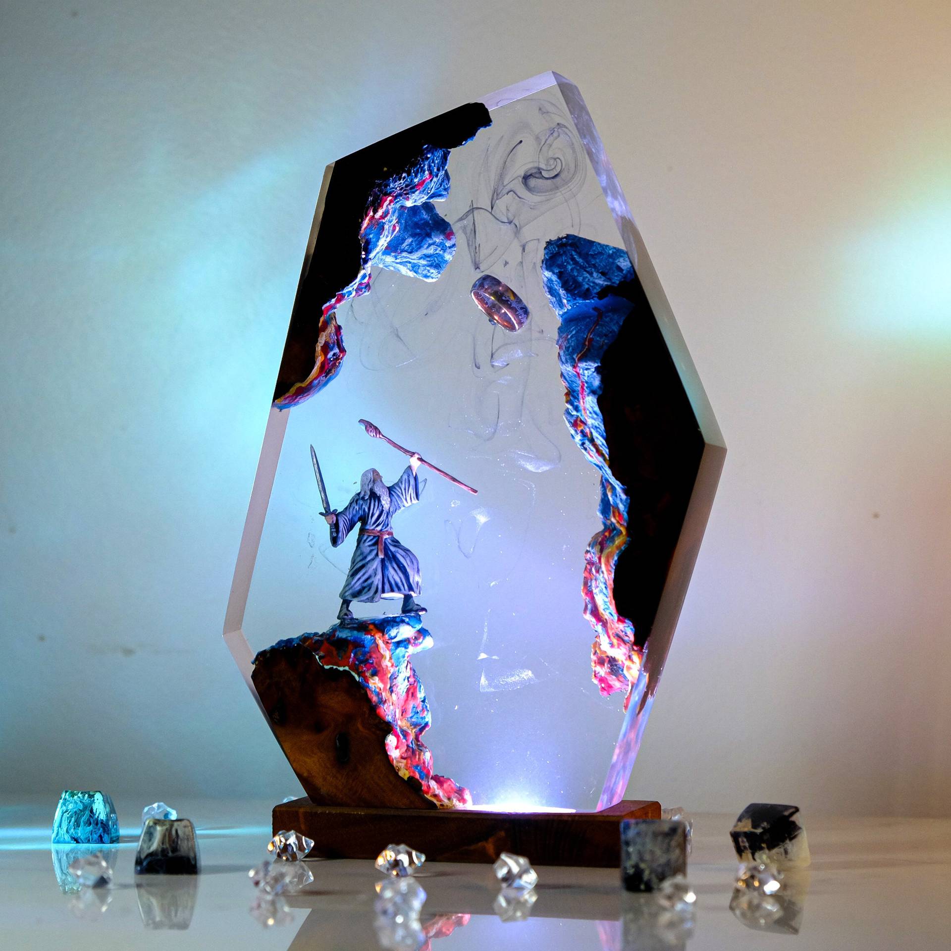 Movie Scence Figure Table Resi - огляд і ціна Lighting Decoration For Wedding