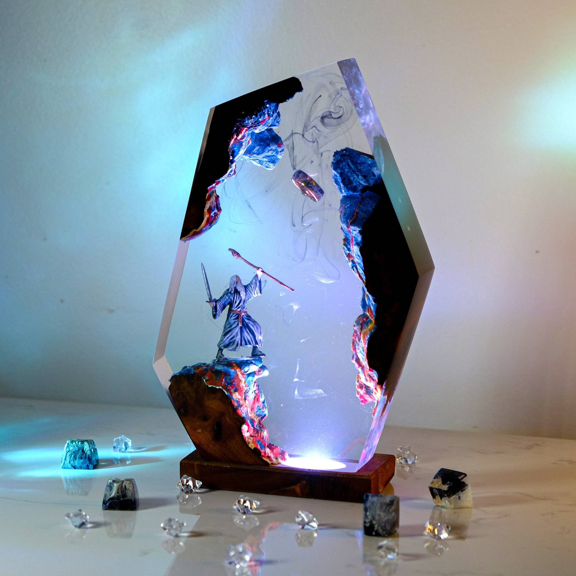 Movie Scence Figure Table Resi - огляд і ціна Lighting Decoration For Wedding
