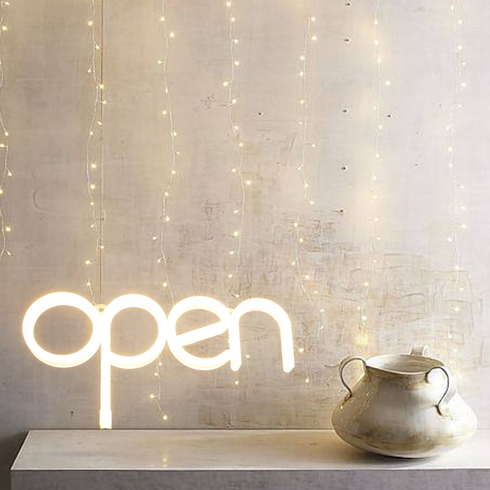LED Neon Open Sign Elegant Amb - огляд і ціна Bedroom Lighting Decor Ideas