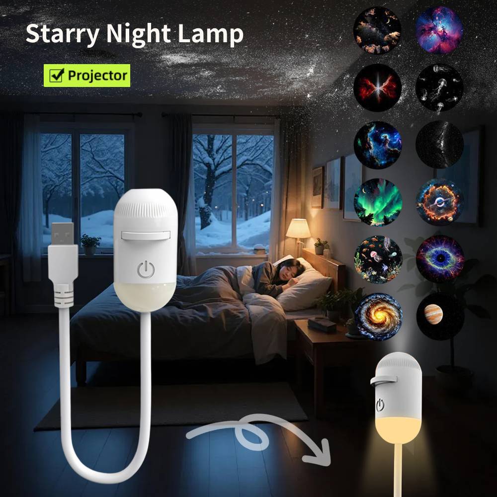 Mini Galaxy Star Projector Nig - огляд і ціна Lighting Decor For Bedroom