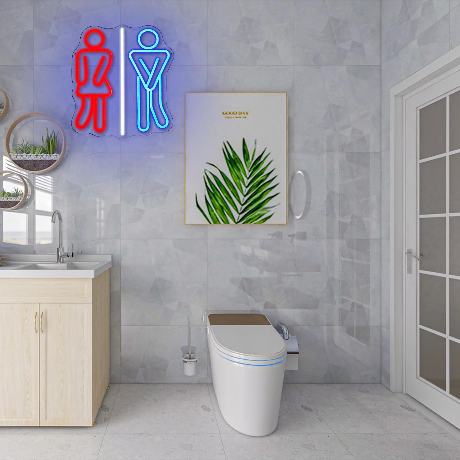 Restroom Neon Signs Toilets US - огляд і ціна Office Lighting Decor