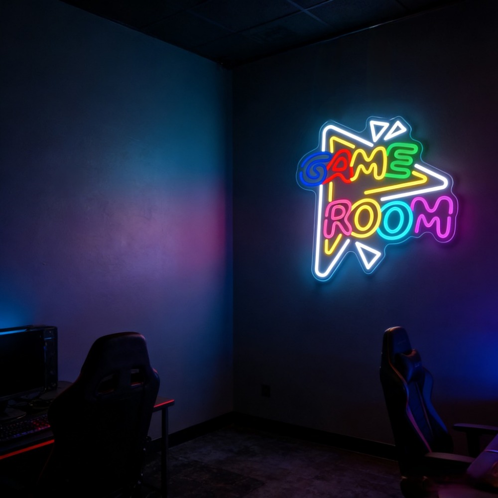 GAME ROOM LED Neon Sign Dimmab - огляд і ціна Bedroom Lighting Decor Ideas