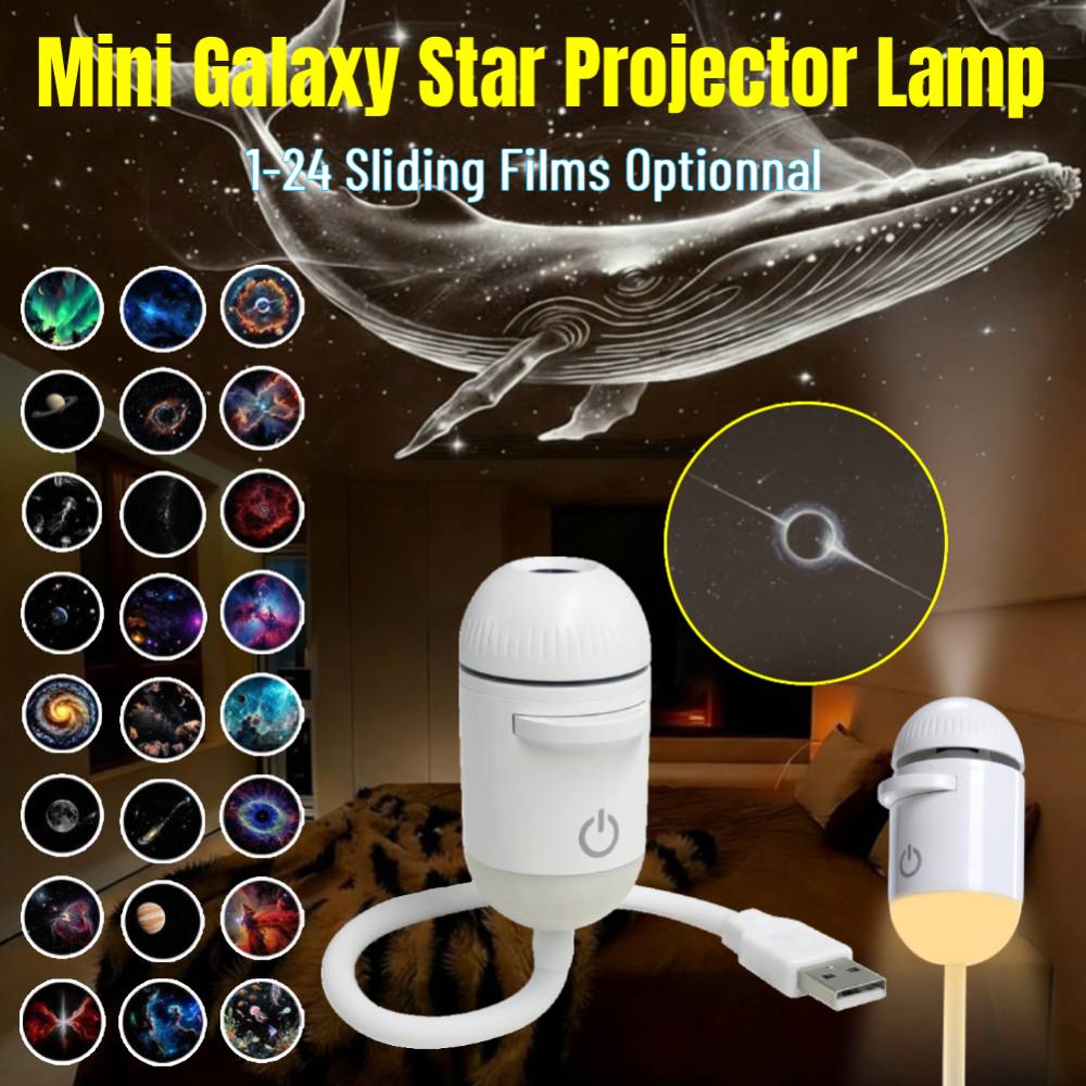 Galaxy Starry Sky Night Light  - огляд і ціна Lighting Decor For Bedroom