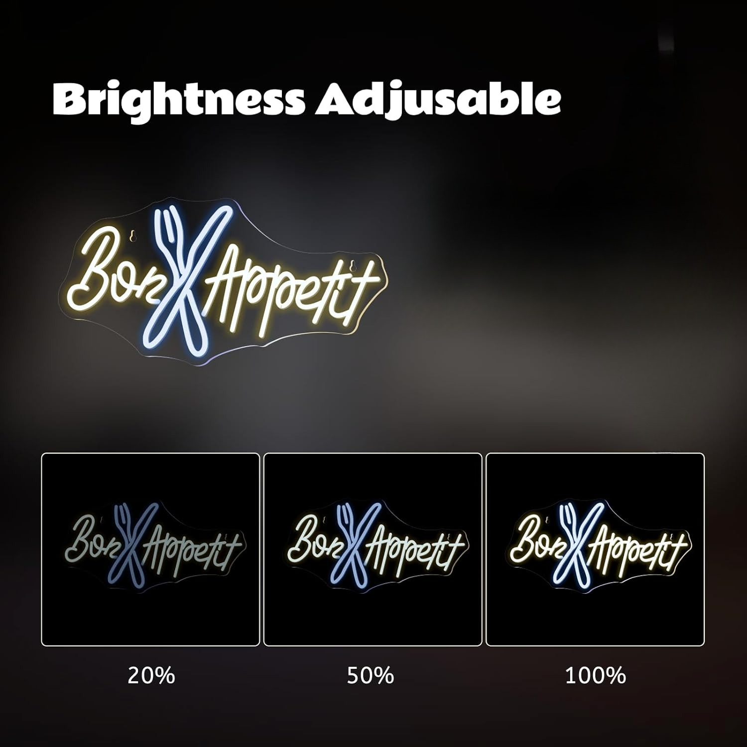Bon Appétit Neon Sign Good App - огляд і ціна Bedroom Lighting Decor Ideas