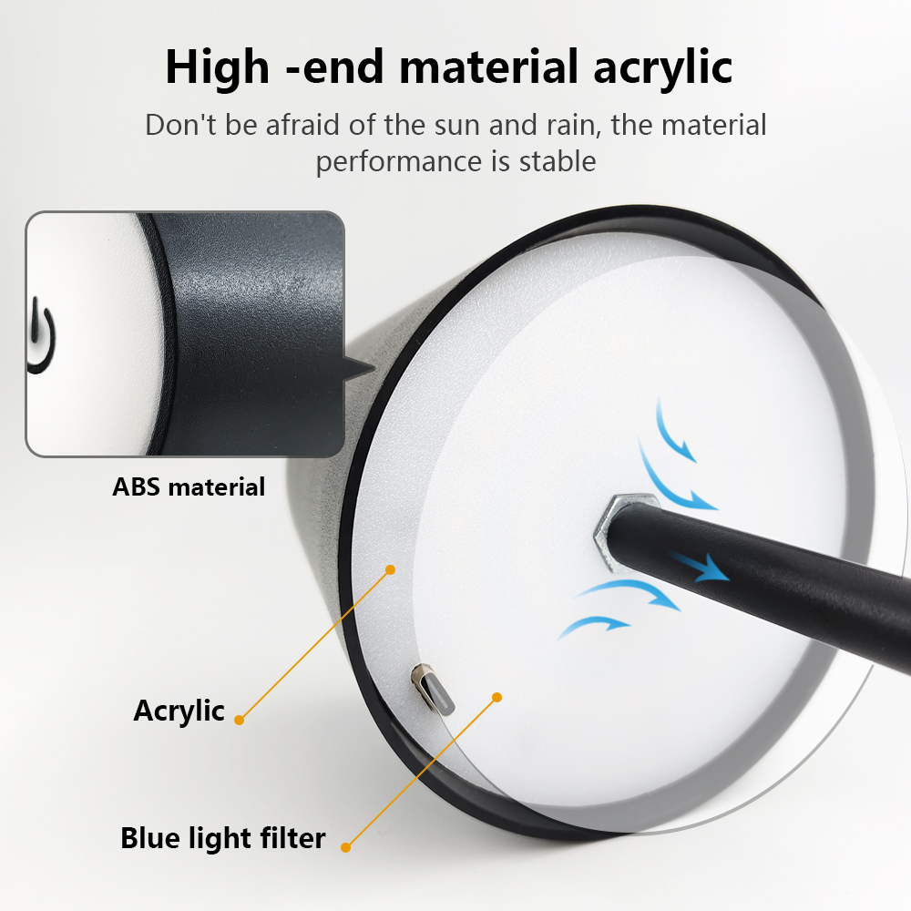 LED Rechargeable Desk Light Wi - огляд і ціна Lighting Decor For Bedroom